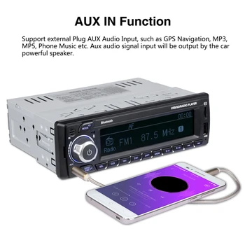 DAB+ Autoradio 1 Din Auto Radio RDS Brīvroku MP3/SD/MMC Dab+FM USB LCD Sn o Digitālā Auto Stereo Bluetooth TF Kartes