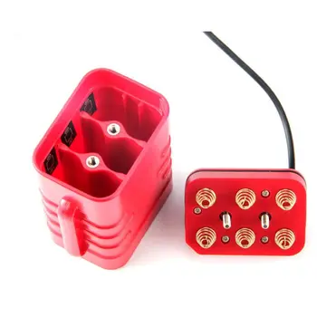 DIY 6x 18650 Akumulatoru Uzglabāšanas Gadījumā Box USB 12V Barošanas Tālrunis LED Maršrutētāju