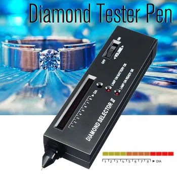 Dimanta Testeri Gem Testeri Pildspalvu LCD Indikators Augstas Precizitātes Dimanta Testeri Rotaslietas Gem Kristālu Autentiskumu Atlases Rīks