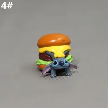 Disney 11 Gab./Komplekts Mini Versija Nelielu Skaitu Valdziņu Saldējums Burger Garāžas Komplekts Lelles Modelis Rotājumi