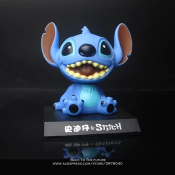 Disney Lilo & Stitch 2 stila 11cm Rīcības Skaitlis Poza Anime Apdare Kolekcija Statuetes Rotaļlieta modelis bērniem dāvanu
