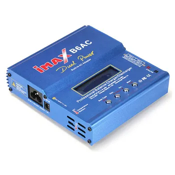 Dual Power IMAX B6AC Lipo Baterijas Adapteri Profesionālā Līdzsvaru Lādētāju Discharger + Barošanas + Set Tamiya Līnija RC Modeļiem