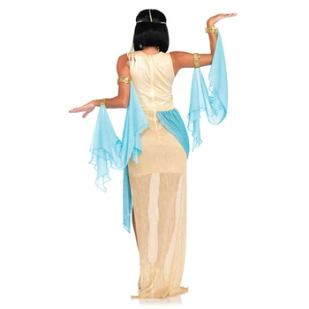 Dāmas Baltā grieķu Dievietes Kostīms Sieviešu Sexy arābu Princis Masku Sieviešu Ēģiptiešu Kostīms uz Halloween Puse Kleita