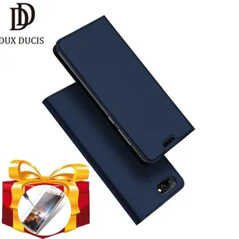Dāvanu) DUX DUCIS Luksusa Flip Ādas Gadījumā Huawei P20 Pro P8 P9 P10 Nova Lite Y6 Godu 9 8 Dual Sim PU Ādas Maks Grāmata