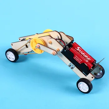 Elektronisko Lien Robotu Komplekti, Rotaļlietas Bērniem, Dāvanu DIY Samontēti Kāpurķēžu Automašīnas Modeļa, Tehnoloģijas, Zinātne Eksperiments Izglītības Rotaļlietas
