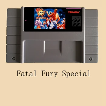 Fatal Fury Īpašas 16 bitu Liels Pelēks Spēles Karti NTSC Spēles Spēlētājs