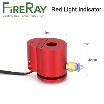 FireRay CO2 Lāzera Infrasarkano Sarkanā Gaisma Indikators Red Dot Palīdzēt Uzstādīt Ierīces Pozicionēšanas Par YONGLI Lāzera Caurule