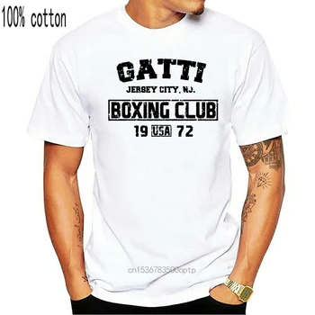 GATTI Boksa Klubs 1972 Retro Cīnās Arturo T-krekls Smagsvara Tee Krekls