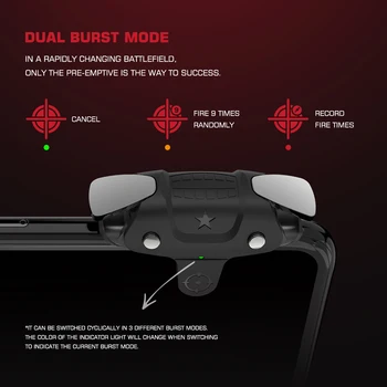 GameSir F5 Falcon Mini Mobilās Spēles Kontrolieris Plug and Play Gamepad iOS / Android Nav Nepieciešams Bluetooth APP Nulles Latentuma PUBG