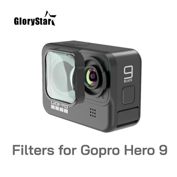 GloryStar 15X Makro HD (4K Objektīva Filtru Gopro Hero 9 Black Rīcības Kameru Piederumi