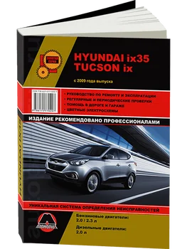 Grāmata: Hyundai ix35/Hyundai Tucson IX (b, d) C 2009G. Gadā. REM. Pakalpojumu. Pēc Tam | Monolith