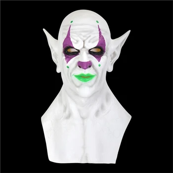 Halloween Šausmu Baiso Dēmonu Klauns Vampīru Lateksa Spoku Sejas Masku Cepures Maskēties Puse Saģērbt Cosplay Kostīmu Prop Dāvanu