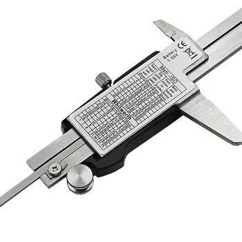 INGBONT 6 Collu 0-150mm Elektronisko Ciparu Nolasīšanas Vernier Suportu Mikrometru Nerūsējošā Tērauda Dziļums Mērīšanas Instrumenti