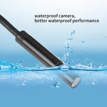 IP67Waterproof USB OTG Endoskopu, ar 2 Megapikseļu Ūdensizturīgu Fotokameru Cauruļu Auto Pārbaude 5 Metru Garums Vadu