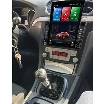 IPS DSP Android 10 64GB Tesla Ekrāna Atskaņotāju, Auto Multimedia Ford S-Max Ford S Max Galaxy Audio Radio, GPS Navi Galvas Vienības