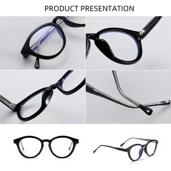 Iboode Ultravieglajiem TR90 Brilles Vīriešu un Sieviešu Modes Classic Skaidrs, Lēcas, Brilles Briļļu Elastīgu Unisex Ieplests Augstas Kvalitātes Jaunas