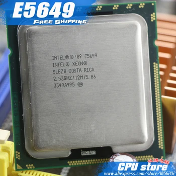 Intel Xeon E5649 CPU procesors /2.53 GHz /LGA1366/12 MB/ L3 80W Cache/Six-Core/ server CPU Bezmaksas Piegāde,ir, pārdot E5645