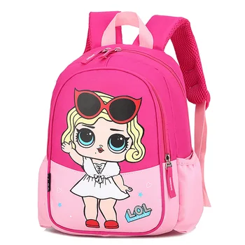 JAUNU LOL lelles PĀRSTEIGUMS mochila soma Bērnu Skolas Gudrs Soma plecak 3d Soma Karikatūra Izdrukāt Cute Anime kids Mugursoma Bērnudārzs