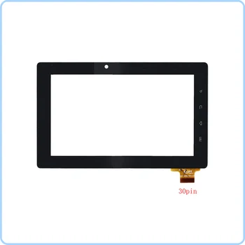 Jauno 7 collu Touch Screen Digitizer Stikla Panelis MEDIA-DROID CASSIUS MCX MT7004MCX MT7004