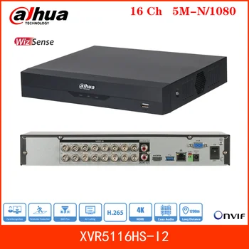 Jaunu Dahua XVR XVR5116HS-I2 Video Reģistratoru 16 Kanālu 5M-N/1080P Smart H. 265+ Atbalsts Perimetra Aizsardzības un SMD Plus