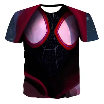 Jaunu apaļu kakla T-krekls vīriešu augstas kvalitātes vīriešu un sieviešu T-krekls ar īsām piedurknēm zvaigžņu spider 3D drukāšanas modes skaists vīriešu