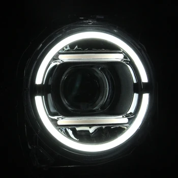 Jimny 2019. gadam sākotnējā pozīcija sasistas jimny jb74 G63 modeli, dienas gaismas lukturi ar dzelteno pagriezienu gaismas