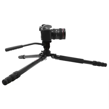 KINGJOY K2018/2218 Profesionālo statīvu Vieglā Svara digitālā fotokamera tripode Piemērots ceļojumiem augstākās kvalitātes kameras statīvs