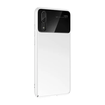 KUULAA Par Huawei P20 Pro Gadījumā Luksusa Spogulis, Stikls Telefonu Gadījumā P 20 Slim Triecienizturīgs Aizmugurējo Vāciņu Huawei Mate 20 Pro X PC Gadījumā