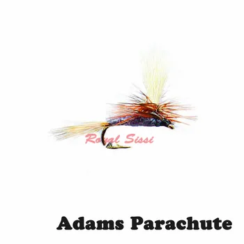 Karstā 5gab lidot zvejas adam lido klāstu, set 5 stilus, asorti izpletni irrestible sausā lidot adam wulff trude mākslīgā kukaiņu ēsma