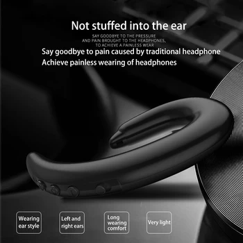 Kaula Vadāmība Austiņas Sporta Bluetooth Austiņas brīvroku Automašīnas Vadītājs auss cilpiņa bezvadu Bluetooth austiņas Ar Mic Skriešanas