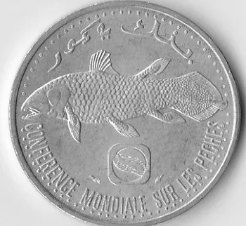 Komoru 5 Franki 1992. Gada Izdevums Monētas Āfrikas Jaunu Oriģinālu Monētu Unc Kolekcionējamus Nekustamā Reti Piemiņas