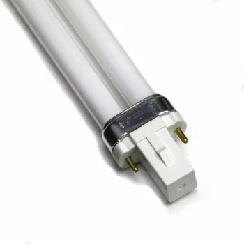 Kompaktās luminiscences Bi-Pin Rakstāmgalda Lampas Nomainīt Lineāro Dvīņu Caurules CFL Gaismas G23 9W 11W Pieejami YDW 6500K x2