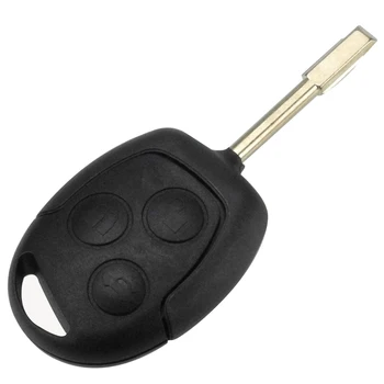 Kutery 3 Pogas Automašīnas Tālvadības Atslēgu Tērps Ford Fusion Uzmanību Fiesta Mondeo Galaxy Tranzīta Pilns Auto Atslēgu 433mhz Id60 Id63 Chip