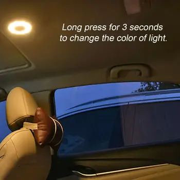 LED Atmosfēru Lampa USB Maksas Interjera Lasīšanas Gaismas Honda Civic Accord CRV HRV Fit Džeza Pilsētas Odyssey Jade Inspire