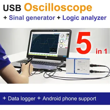 LOTO OSC482 sērija, Osciloskopa/Signālu Ģenerators/Logic Analyzer/..., 5 in 1, 50M S/s, 8~13 bitu Izšķirtspēja, Izvēles Moduļi