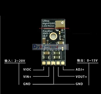 LT3045-1 LT3094 Zemu Trokšņa RF Lineārā Sprieguma Regulators ADC Audio DAC dekodera Barošanas Modulis 3 V 3.3 V un 5V 6V 12V 15V 1A
