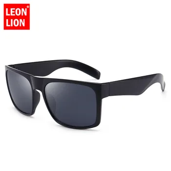 LeonLion ir 2021. Jaunas Polarizētās Braukšanas Saulesbrilles Vīriešiem Vintage Classic Briļļu Āra UV400 Street Beat Oculos De Sol Gafas