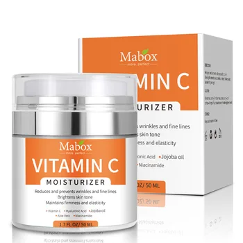 MABOX C Vitamīns 20% Mk Balināšanas Krēma Remonts Izbalināt vasaras raibumi Noņemt Tumši Plankumi Melanīna Noņemšanas Sejas Kopšanas Ausma