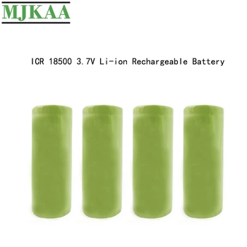 MJKAA 18500 2000mAh 3,7 V Akumulators Recarregavel Litija Li-ion Batteies LED Lukturīti JAUNAS