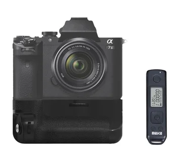 Meike MK-A7II Pro Iebūvēts 2.4 g Bezvadu Kontroles Battery Grip Sony A7R II A7 II kā VG-C2EM