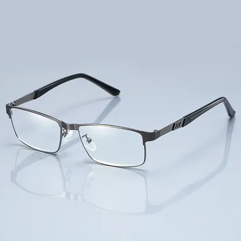Modes Nerūsējošā Tērauda Vīriešu Biznesa Lasīšanas Brilles, lai Lasītājs Mens Presbyopic Optiskās Brilles +1.0 1.5 2.0 2.5 3 3.5 4.0