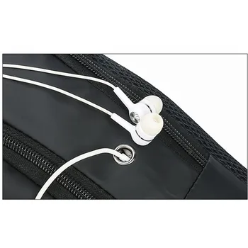 Modes USB Uzlādes Gadījuma Vīrieši Krūtīs Pack Oxford Ūdensizturīgs Āra Crossbody Somas Vīriešu Ceļošanas Pārrobežu Ķermeņa Soma Chestbags