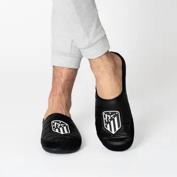 Mājās-vīriešu apavi-Madride ametists sporta oficiālais čības Melns