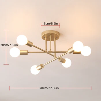 Mūsdienu LED Lustra Dzīvojamā Istaba Guļamistaba Dekorēšana Griestu Lampa Radošo Lustras Mājas Apgaismes Ķermeņi AC90-260V