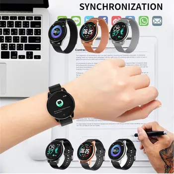 New Smart Skatīties 4.0 IP67 Waterproof Watchs Multy-Funkciju Smartwatch miega uzraudzības sporta Aproce sievietes vīrieši SmartWatch
