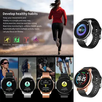 New Smart Skatīties 4.0 IP67 Waterproof Watchs Multy-Funkciju Smartwatch miega uzraudzības sporta Aproce sievietes vīrieši SmartWatch
