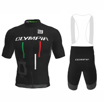 OLYMPIA pro komandas riteņbraukšana jersey 20D kombinezoni ar krūšdaļu īss ciclismo MTB maillot ciclismo hombre road bike drēbes reprodukcija