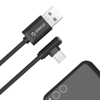 ORICO HT USB Type C Kabelis Samsung Galaxy S9 Plus Piezīme 9 2.4 Ātrās Uzlādes Adpater par Xiaomi Huawei