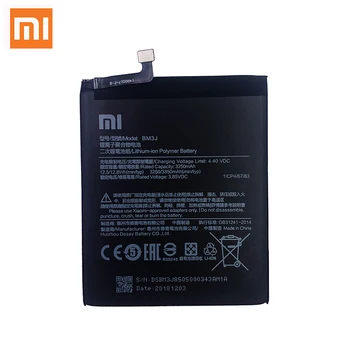 Oriģināls Xiao Mi Tālruņa Akumulatora BM3J 3350mAh par Xiaomi Mi 8 Lite Augstas Kvalitātes Rezerves Baterijas + Bezmaksas Rīki