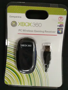 PC Bezvadu Kontrolieris Gaming USB Uztvērējs Adapteris Microsoft XBOX 360 Xbox360 Windows XP/7/8/10